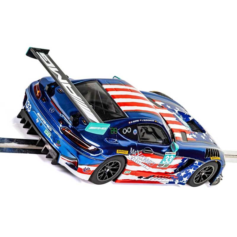 Scalextric Mercedes AMG GT3 Stars &  Stripes 1/32 Slot Car (C4023)