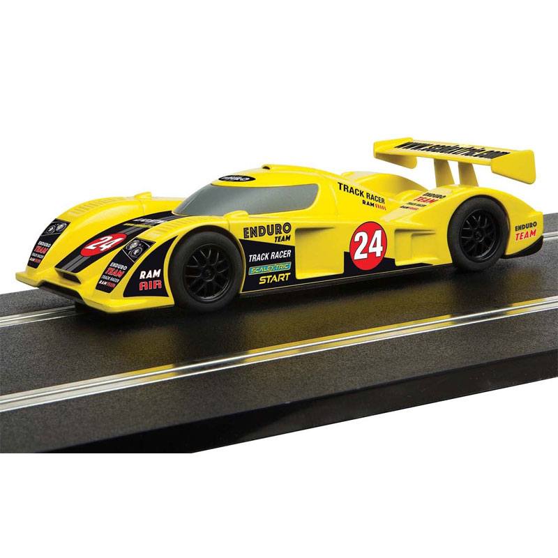 Scalextric START LMP 'LIGHTNING' Yellow w/Decals 1/32 Slot Car (C4112)