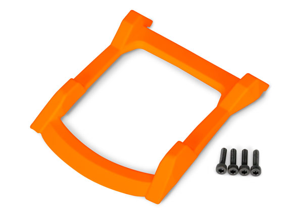 Traxxas Rustler 4x4 Orange Body Roof Skid Plate with Hardware (6728T)