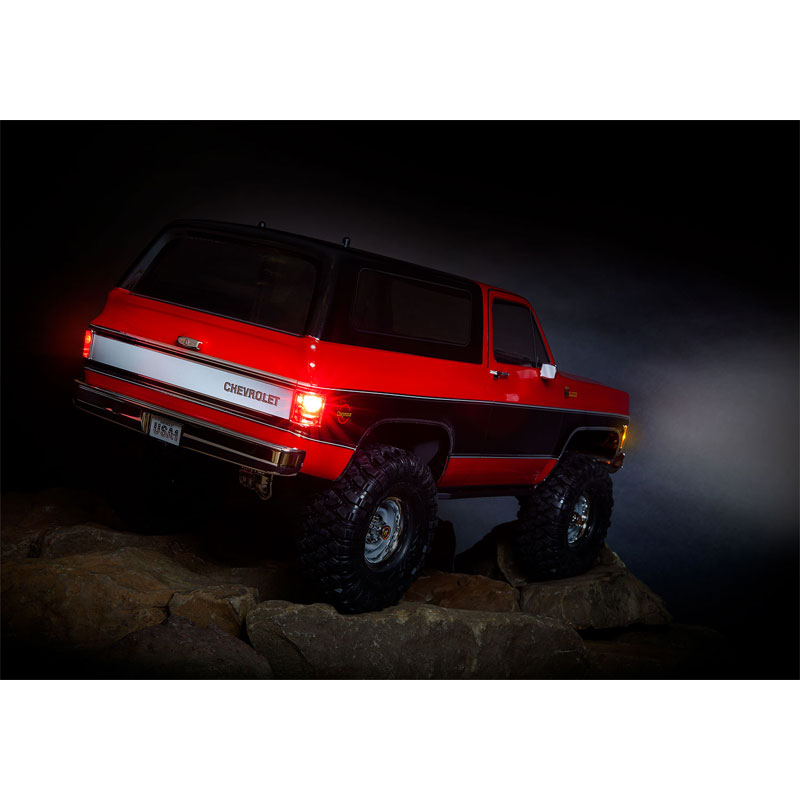 Traxxas TRX-4 Blazer Complete LED Light Set w/Power Supply - Includes Headlights, Tail Lights, Side Marker Lights, Distribution Block (8038)