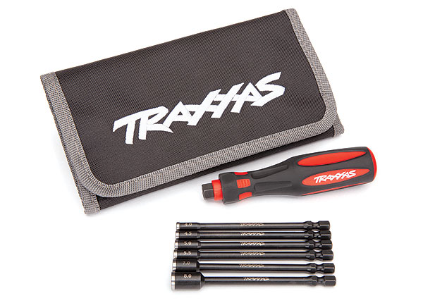Traxxas Speed Bit 6-Pc 4-8mm Nut Driver Master Set with 1/4