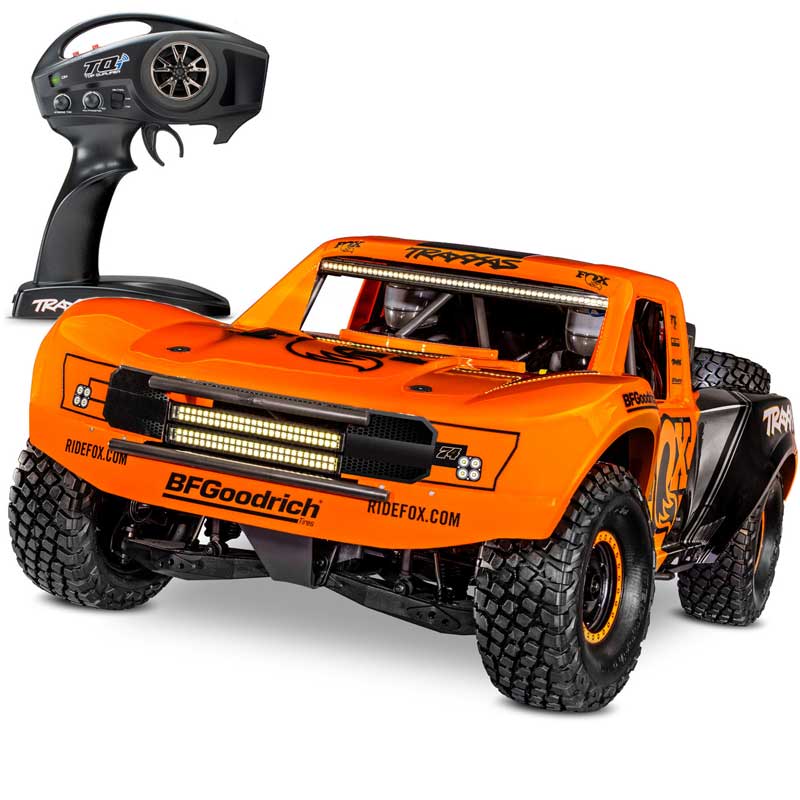 Traxxas UDR 1/7オフロードRCカー まさ Traxxas Unlimited Desert Racer 4WD Brushless RTR RC Truck w/LED
