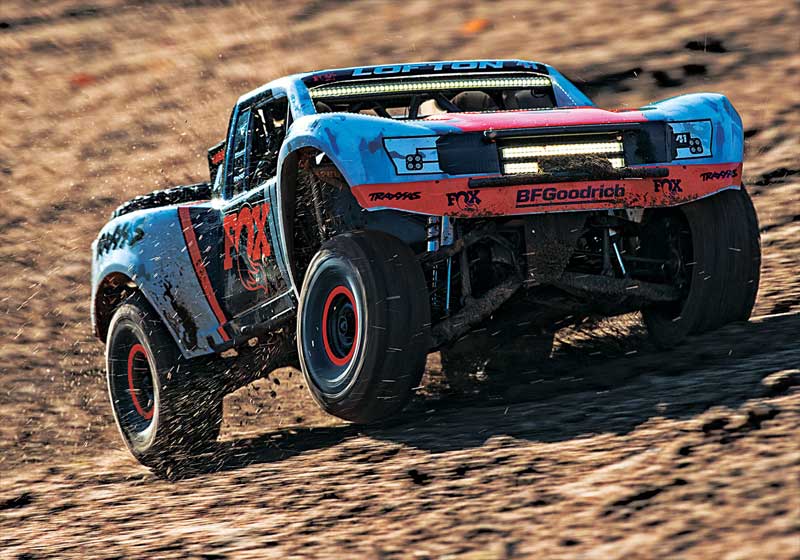 Traxxas Unlimited Desert Racer UDR 50+MPH 6S LiPo Combo 4WD Off-Road RC Truck with LED Lights (85086-4)