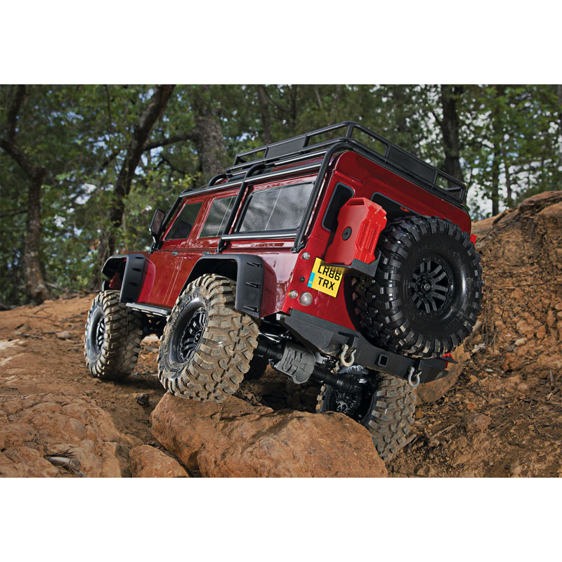 Traxxas TRX-4 Land Rover Defender RC 4x4 Rock Crawler RTR w/3S