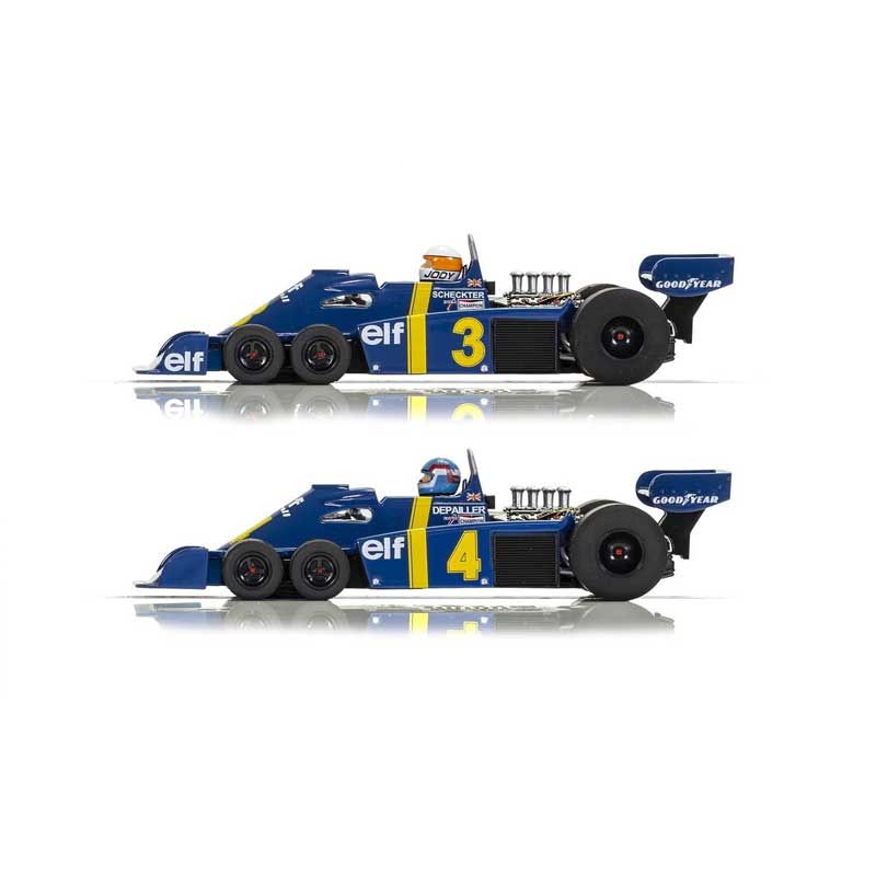 Scalextric Tyrrell P34 Swedish GP 1976 Twin Pack 1/32 Slot Cars