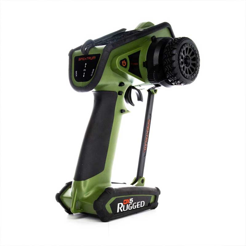 Spektrum DX5 Rugged Green DSMR Transmitter Only (SPMR5200G)