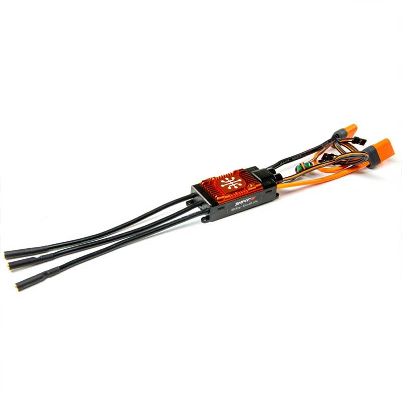 Spektrum Avian 80-Amp Brushless Smart ESC for 3S-8S LiPo (SPMXAE1080)