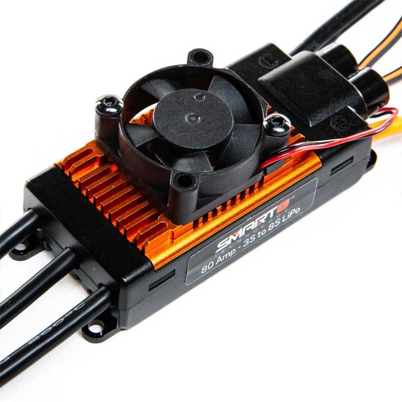 Spektrum Avian 80-Amp Brushless Smart ESC for 3S-8S | Spektrum