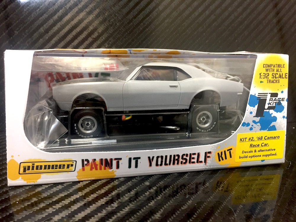 Pioneer 1968 Chevy Camaro Race Car Paint It Yourself PIY Kit 1/32 Slot Car KIT2