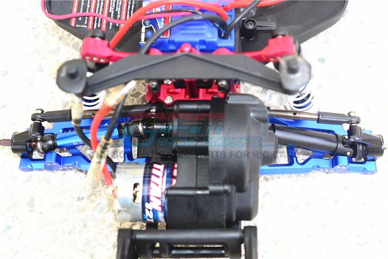 GPM Red Aluminum Rear Suspension Arms for 2WD Slash | GPM Racing