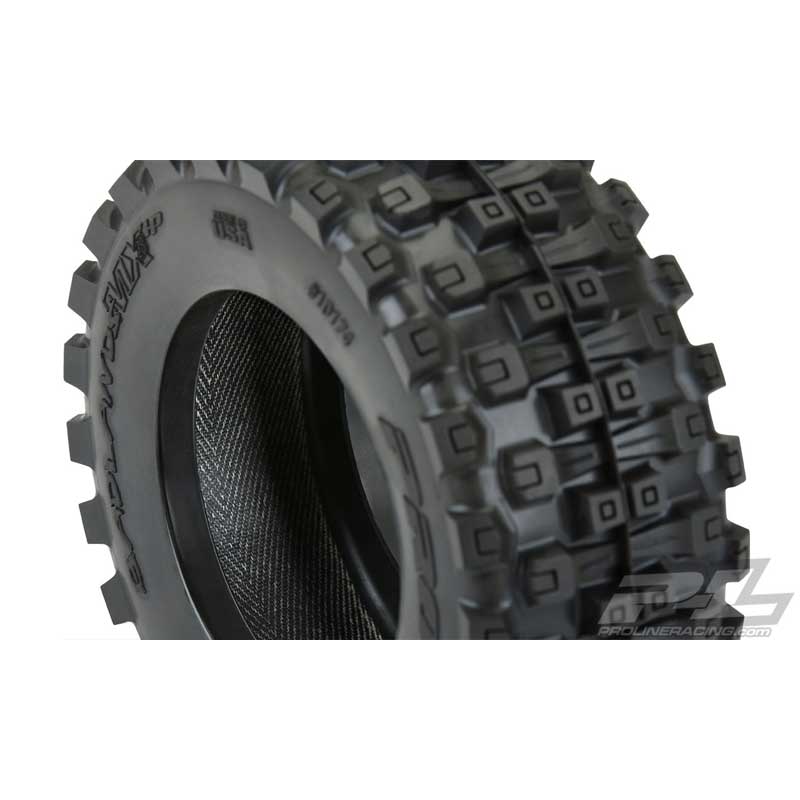 Pro-Line Badlands MX28 2.8インチタイヤセット Amazon.com: Pro-Line Racing Badlands MX28 2.8 MTD Raid Black