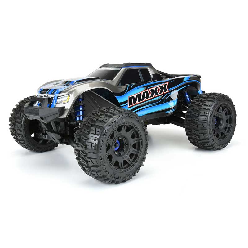 Pro-Line Trencher LP 3.8" Low Profile Tires on Raid 8x32 Wheels 17mm Hex (10175-10)