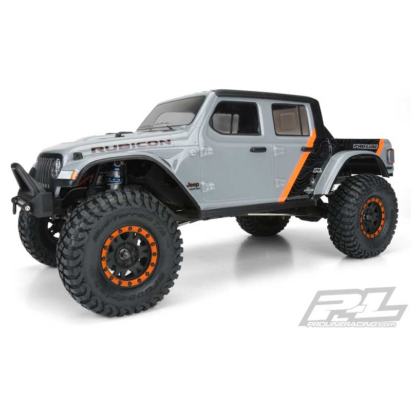 Pro-Line 2020 Jeep Gladiator Clear Rock Crawler Body 12.3" WB (3535-00)
