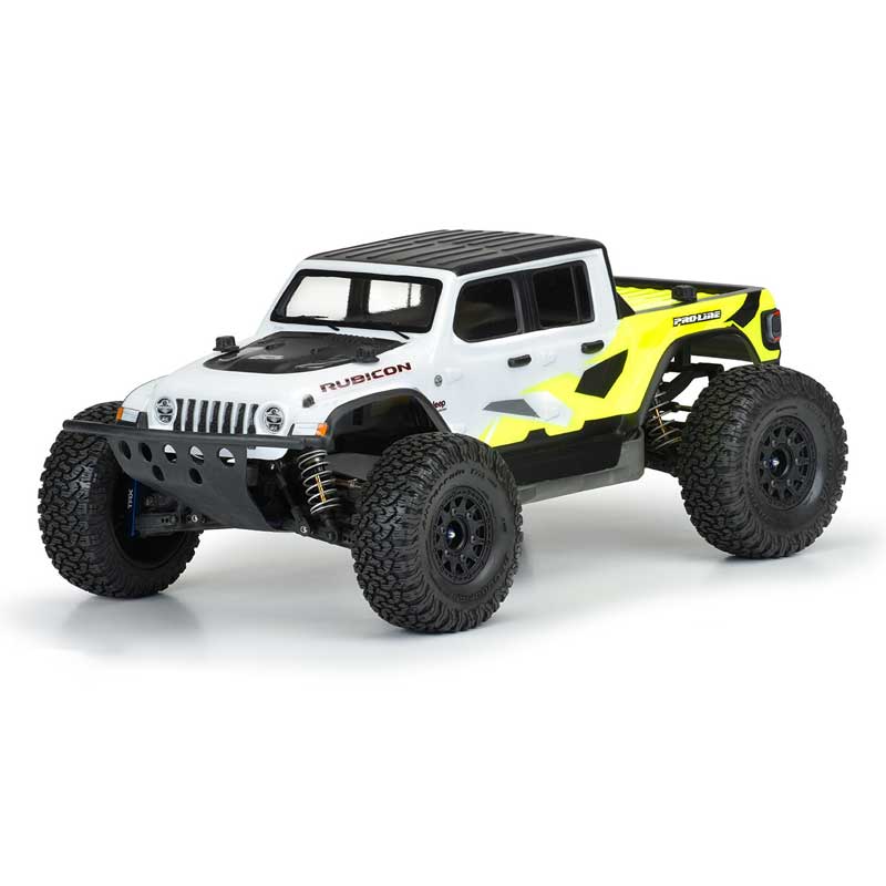 Pro-Line Jeep Gladiator Rubicon Clear Body for 1/10 SC & 1/8 Monster Trucks (3542-00)