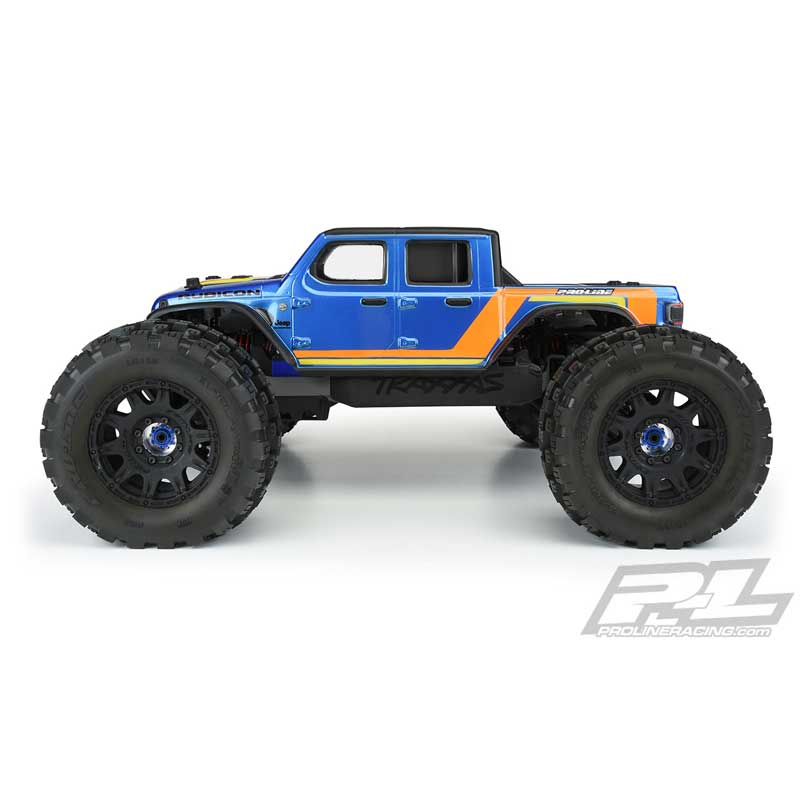 Pro-Line Jeep Gladiator Rubicon Clear Body for 1/10 SC & 1/8 Monster Trucks (3542-00)