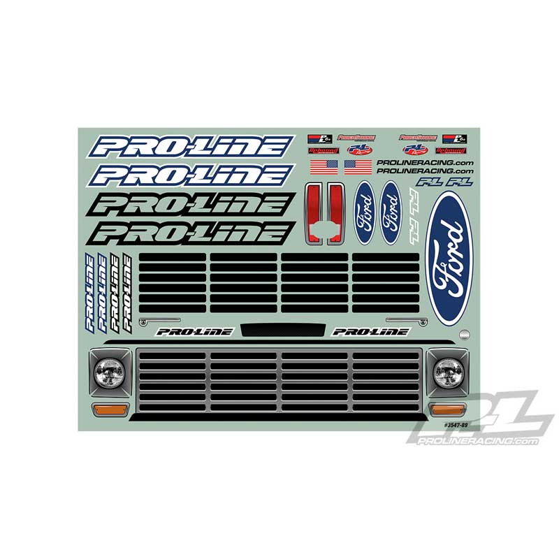 Pro-Line Pre-Cut 1967 Ford F-100 Clear Body for Traxxas UDR (3547-17)