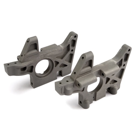 Traxxas Grey Front Bulkhead Set: T-Maxx .15, 2.5,