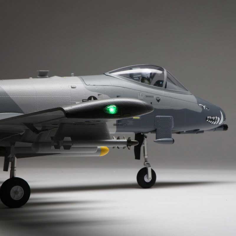 E-Flite A-10 Thunderbolt II 64mm EDF Jet BNF Basic w/AS3X & SAFE Select (EFL01150)