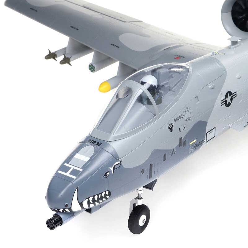 E-Flite A-10 Thunderbolt II 64mm EDF Jet BNF Basic w/AS3X & SAFE