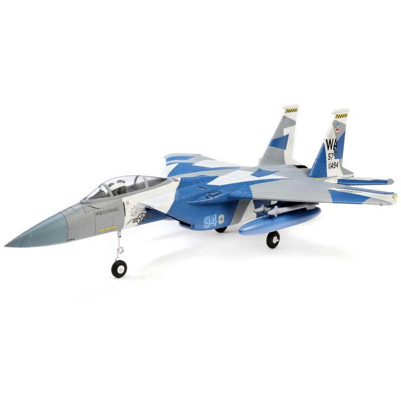 E-Flite F-15 Eagle 64mm EDF Jet BNF Basic w/AS3X & SAFE Select (EFL9750)