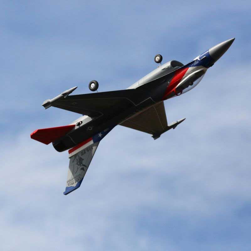 E-Flite F-16 Falcon 64mm EDF Jet BNF w/AS3X & SAFE Select (EFL9850)