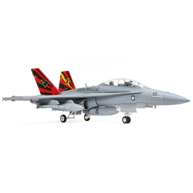 E-Flite F-18 80mm EDF Jet BNF Basic w/AS3X & SAFE Select (EFL3950)