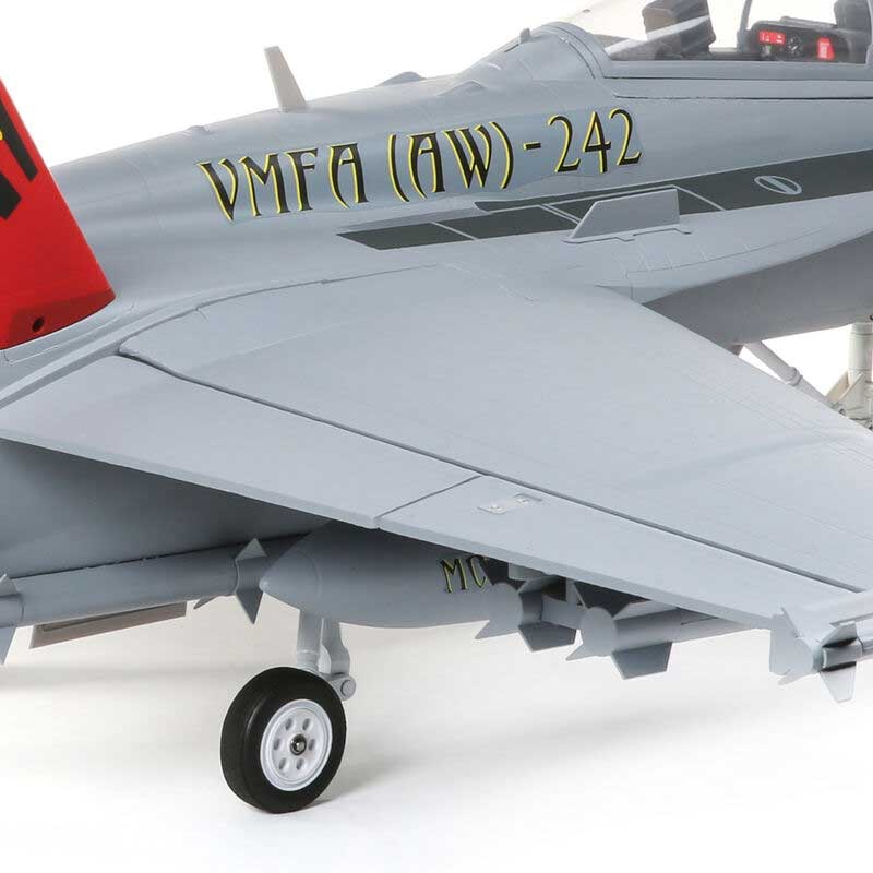 E-Flite F-18 80mm EDF Jet BNF Basic w/AS3X & SAFE Select (EFL3950)