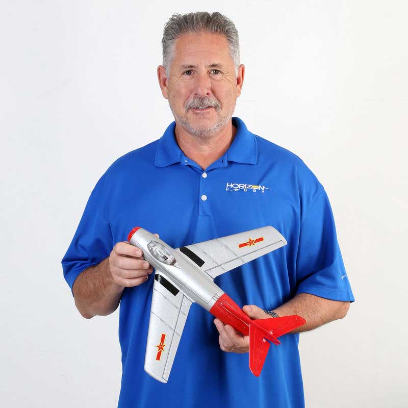 E-Flite UMX MiG-15 EDF Jet BNF Basic w/AS3X & SAFE Select | E