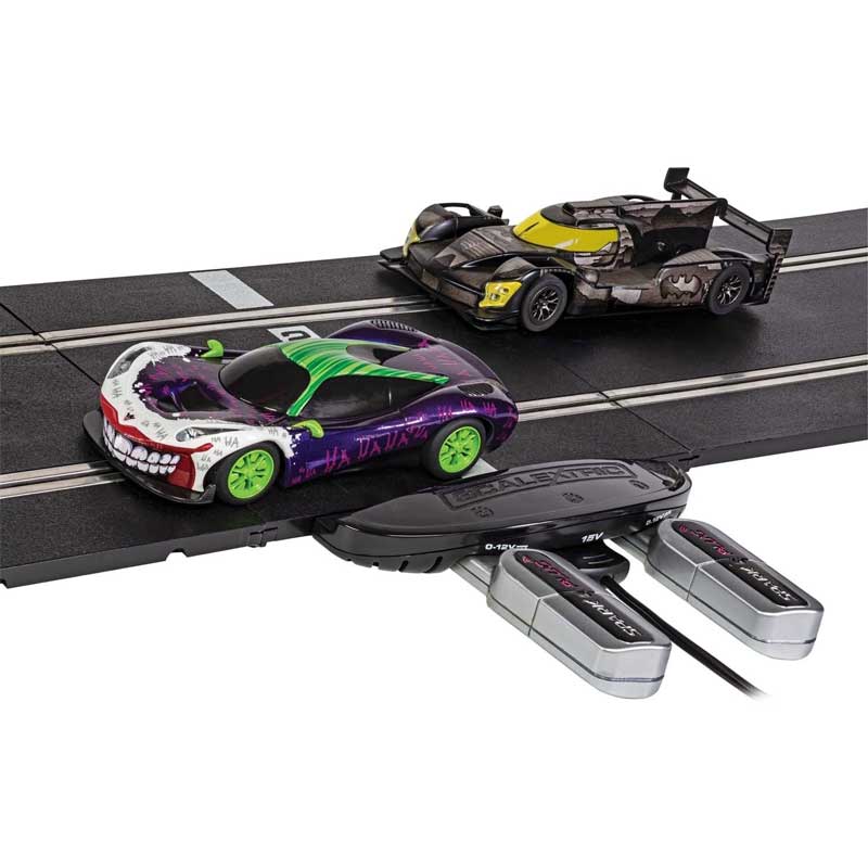 Scalextric Batman vs Joker Spark Plug 1/32 Slot Car Track Set (C1415T)