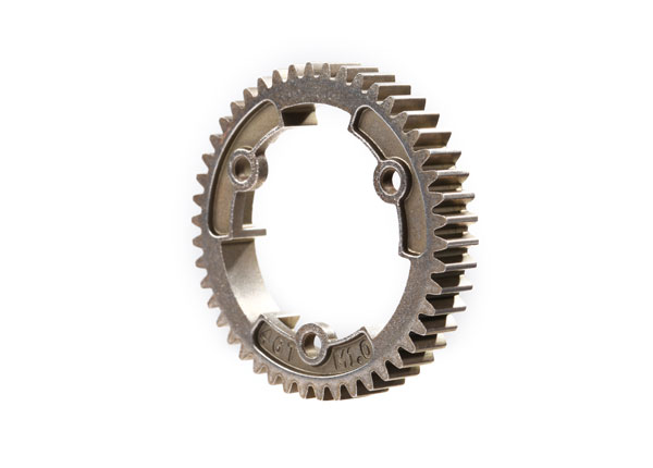 Traxxas Steel 46-Tooth Wide-Face 1.0M Spur Gear | Traxxas 6447R
