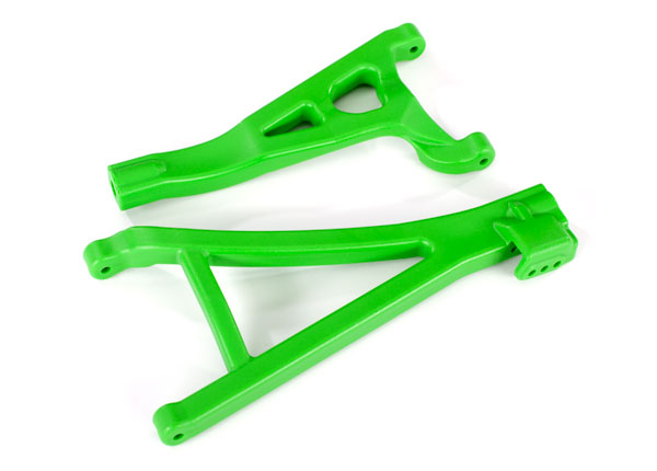 Traxxas E-Revo 2.0 Green Front Right Upper & Lower HD Suspension Arms (8631G)