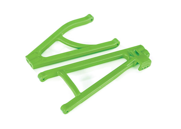 Traxxas E-Revo 2.0 Green Left Rear Upper & Lower HD Adjustable Wheelbase Suspension Arms (8634G)