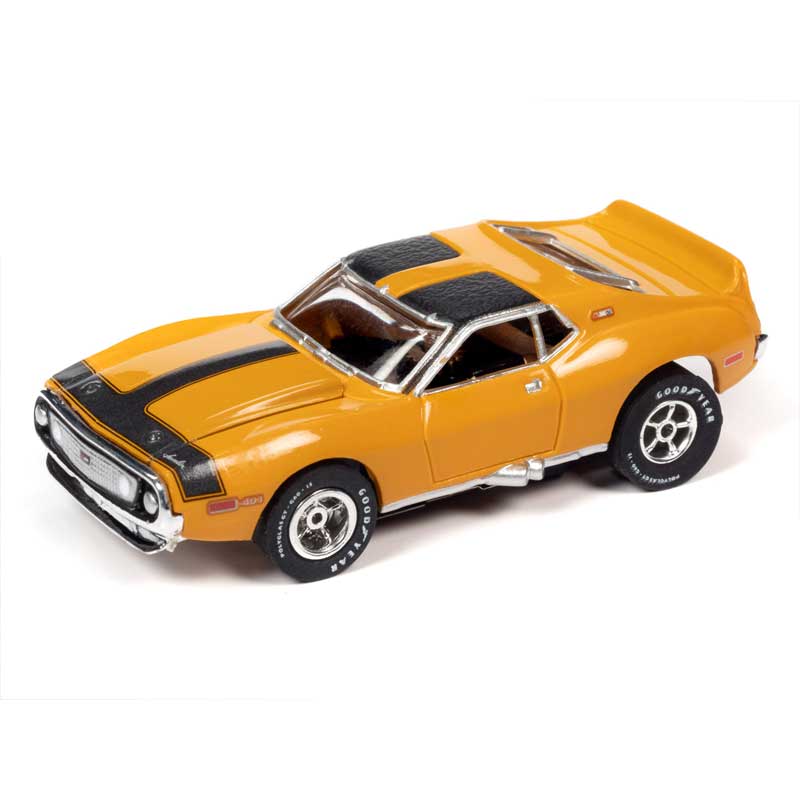 Auto World 1971 AMC Javelin Mustard Xtraction R30 HO Slot Car Auto