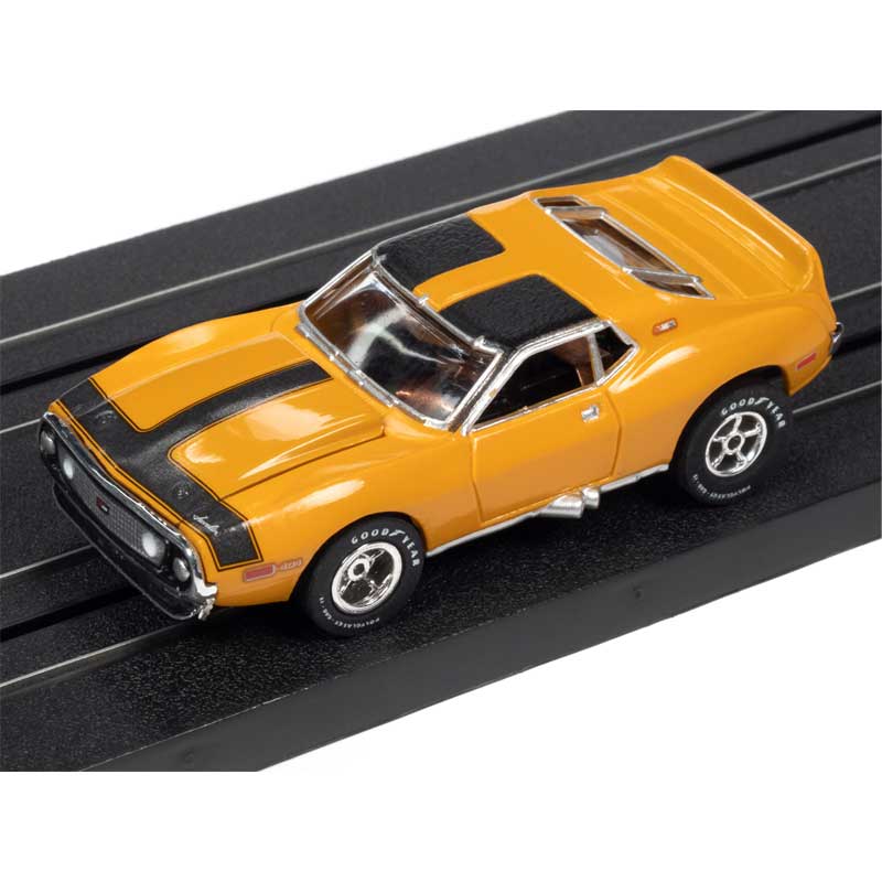 Auto World 1971 AMC Javelin Mustard Xtraction R30 HO Slot Car Auto