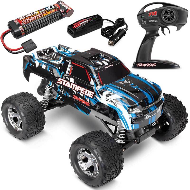 Traxxas Stampede XL-5 2WD RTR RC Truck w/ID Battery & Quick Charger (36054-1)