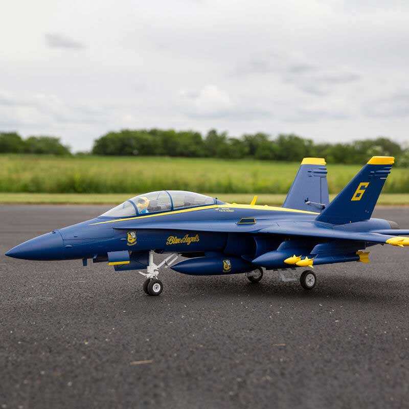 E-Flite F-18 Blue Angels 80mm EDF BNF Basic (EFL13950)