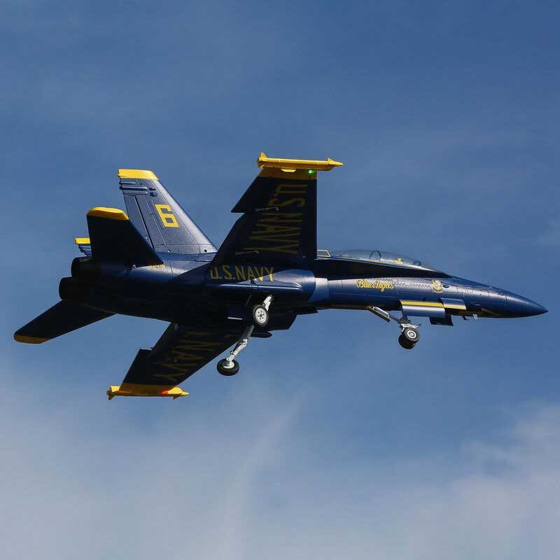 E-Flite F-18 Blue Angels 80mm EDF BNF Basic (EFL13950)