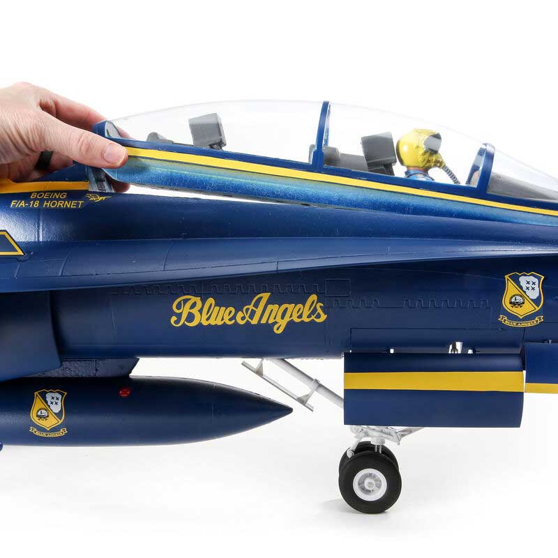 E-Flite F-18 Blue Angels 80mm EDF BNF Basic | E-Flite EFL13950