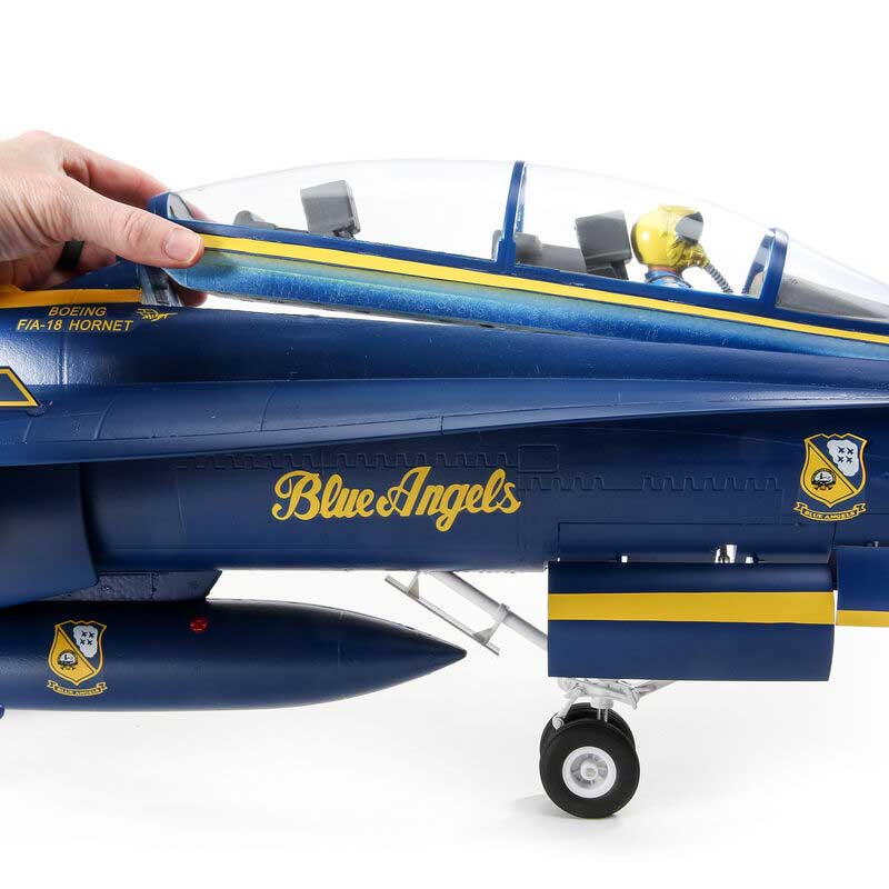 E-Flite F-18 Blue Angels 80mm EDF BNF Basic (EFL13950)