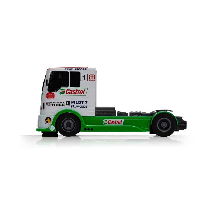 Scalextric Castrol Racing Truck Super Resistant 1/32 Slot Car (C4156)