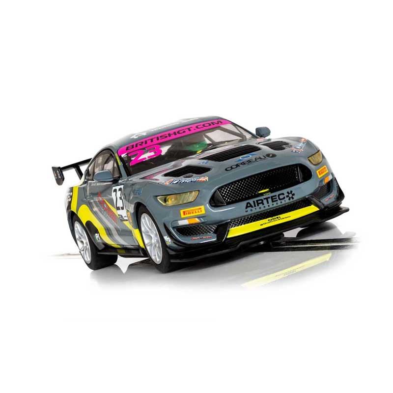 Scalextric Ford Mustang GT4 British GT 2019 RACE Performance 1/32 Slot Car (C4182)