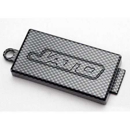 Traxxas Exo-Carbon Receiver Cover (Chassis Top Plate): Jato 2.5 & 3.3