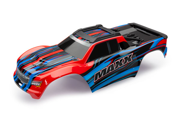 Traxxas Maxx RedX Painted Body Assembled w/Body Mounts (8911P)