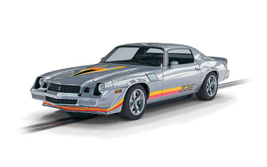 Scalextric Chevrolet Camaro Z28 - Silver 1/32 Slot Car