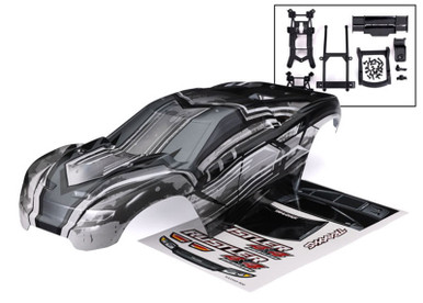 Traxxas Rustler 4X4 ProGraphix (Graphics Are Printed, Requires Paint