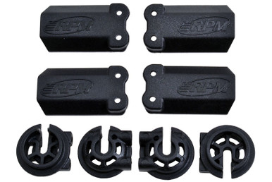 RPM Shock Shaft Guards For Associated 1/10 RC Cars - Debris Protection (Set Of 4, Blue) 8 thumbnail image