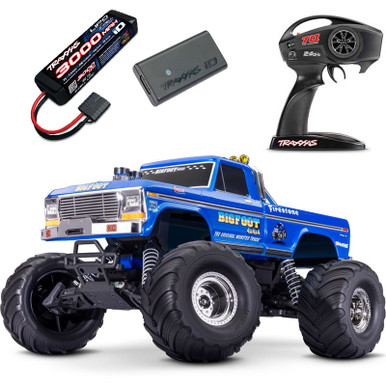 Traxxas BIGFOOT 2WD Brushless BL-2s RTR Monster Truck & FREE LIPO
