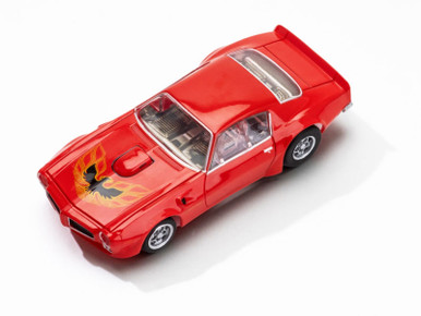 AFX 1973 Pontiac Firebird Trans Am Red Mega G+ HO Slot Car