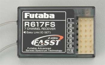 Futaba R617FS 2.4GHz FASST 7-Channel Receiver