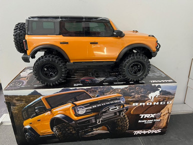 TRAXXAS TRX4 2021bronco イエローボディ Traxxas TRX-4 2021 Ford Bronco 4WD RTR Crawler Trail Truck - OPEN